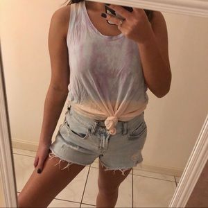 AE Pastel tie dye tank